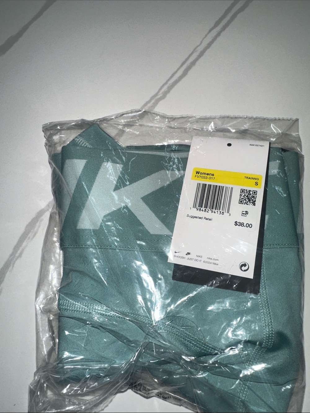 Nike Women's Sage Green Athletic Shorts